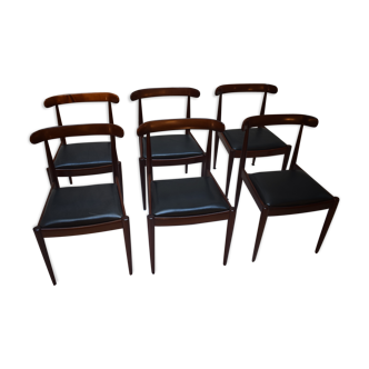 Set of 6 chairs model 500, from 1961 Alfred Hendrickx