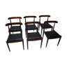 Ensemble de 6 chaises modèle 500 de 1961 Alfred Hendrickx