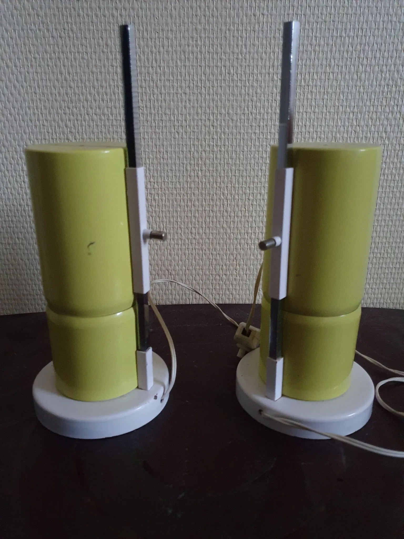 Pair of vintage desk lamps
