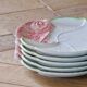 Large majolica plates signed Chaumette Paris