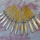 Christofle silver metal knives