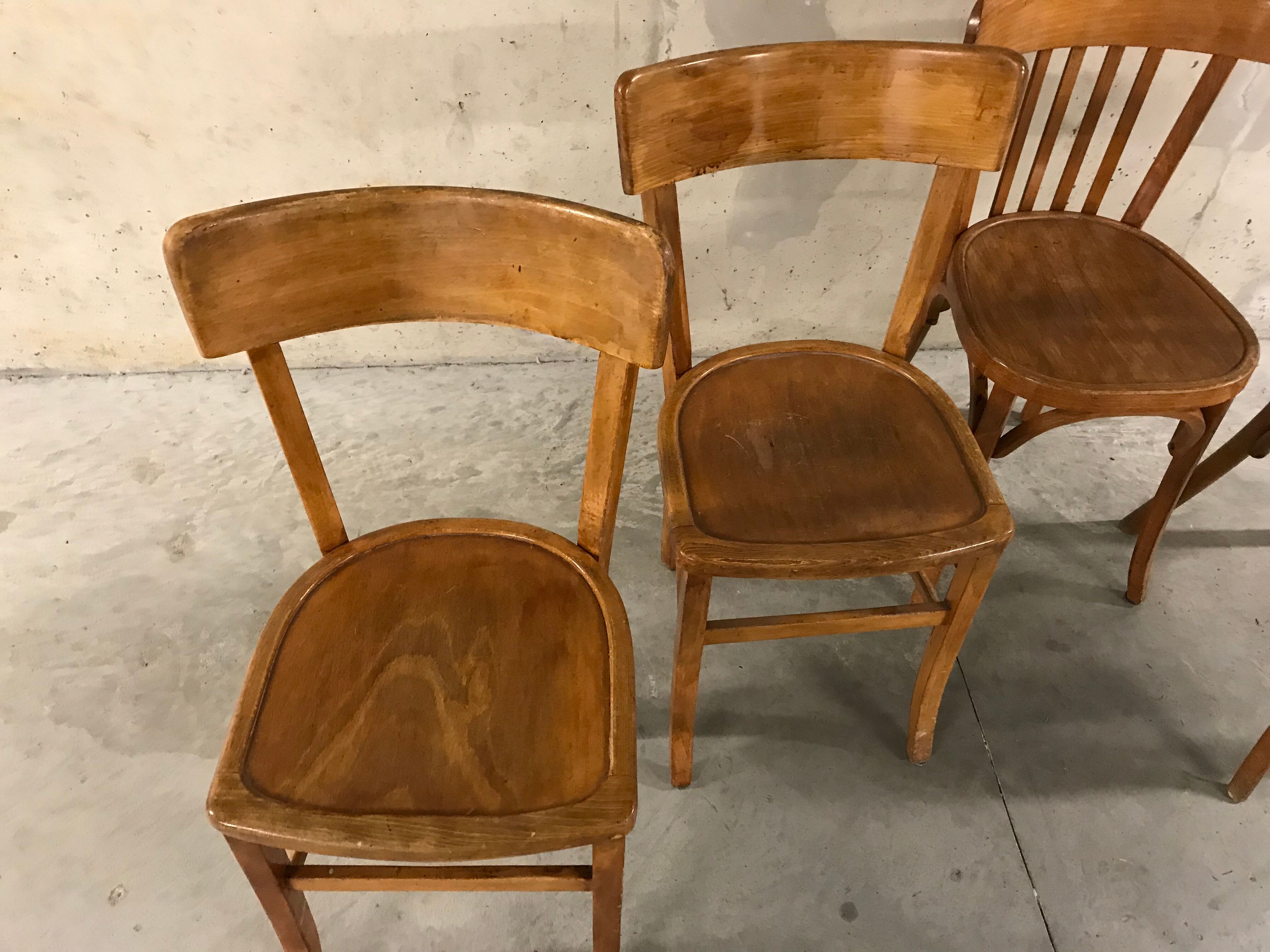 Mismatched chairs