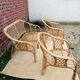 Vintage rattan lounge