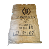 Burlap bag indian honduras