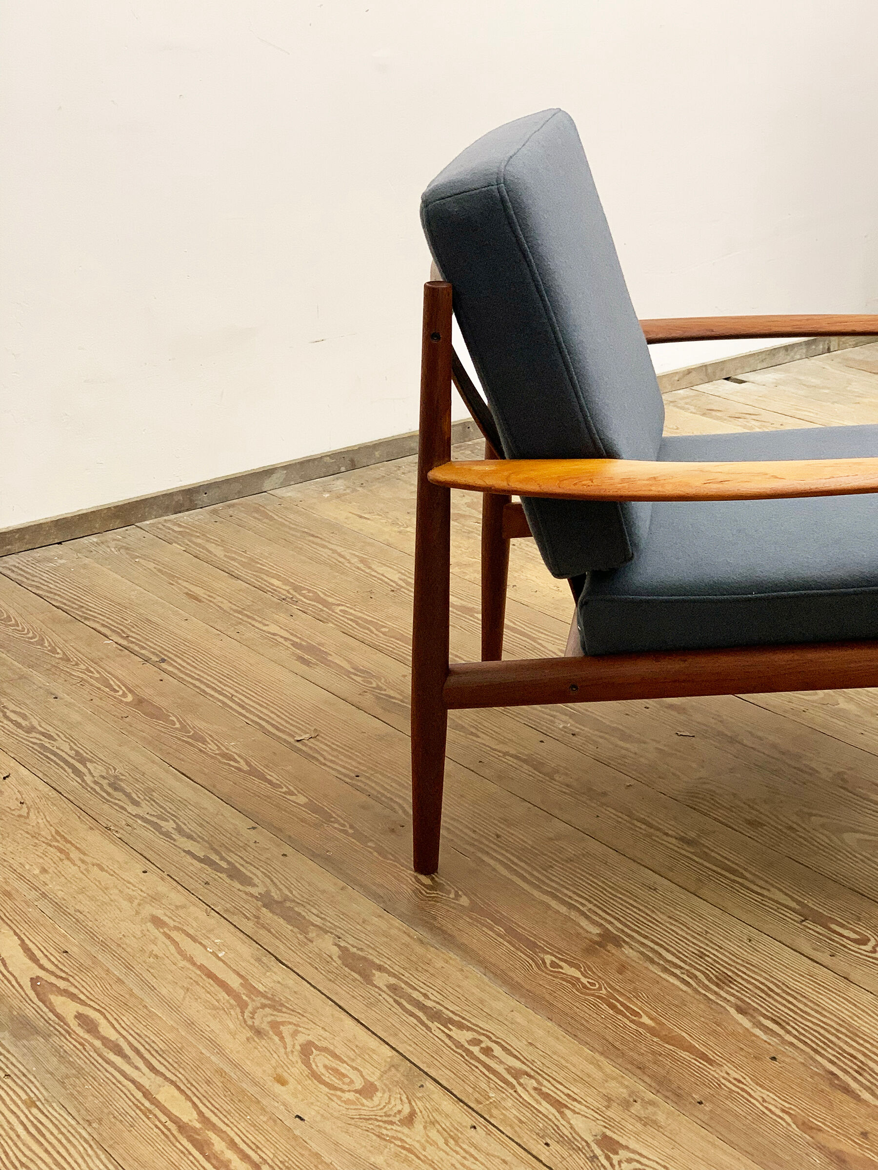 Teak armchair or easy chair by Grete Jalk for France & Son, Danish Design, 1950er