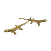Sculpture of brass lizards, 60s