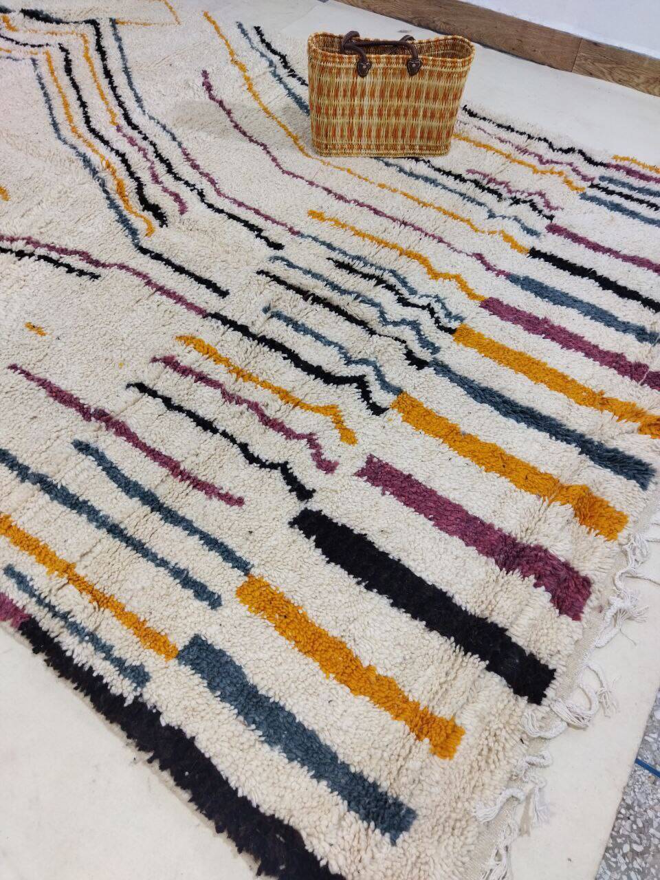 Handmade Moroccan Berber rug 310 X 197 CM