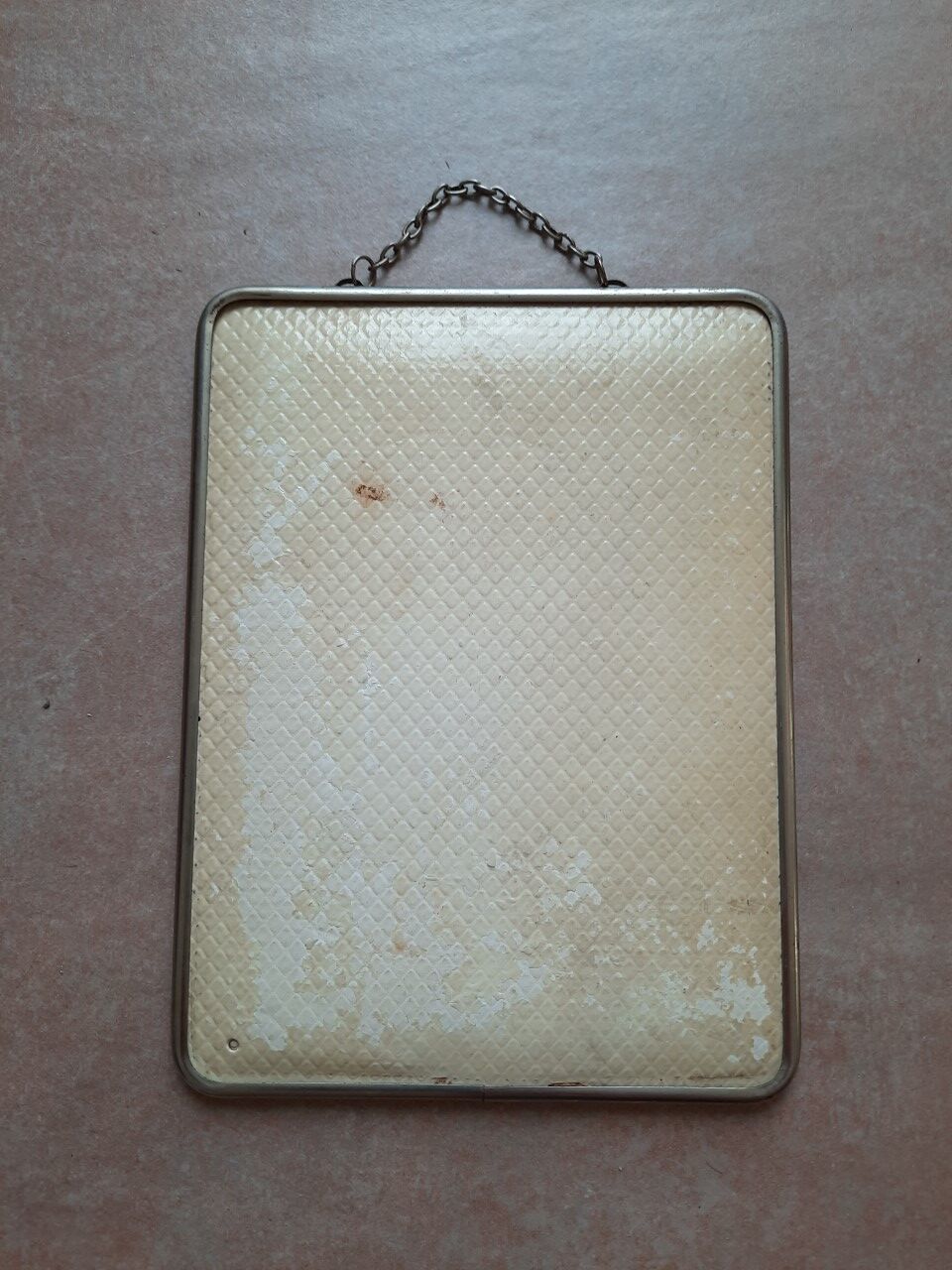 Antique barber mirror, 24x15 cm