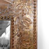 Miroir Art Nouveau, "Le Coq Français Triomphant de L'Aigle Allemand", 1916