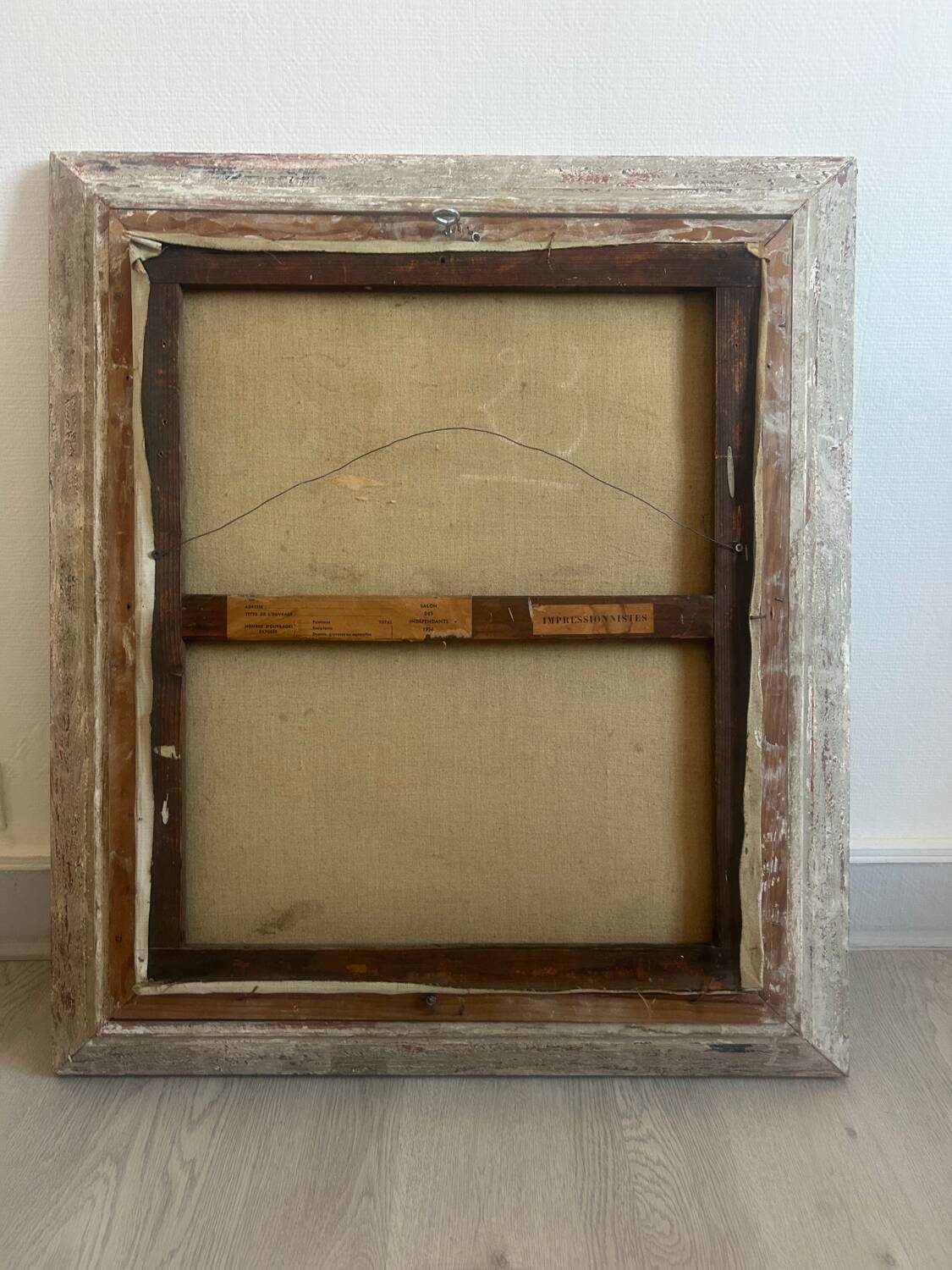 Oil on canvas representing Venice.