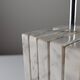 Carrara marble Art Deco lamp base 1940s