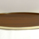 Vintage formica wood tray