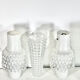 Triple suspension cascade three tulips crystal and vintage chrome