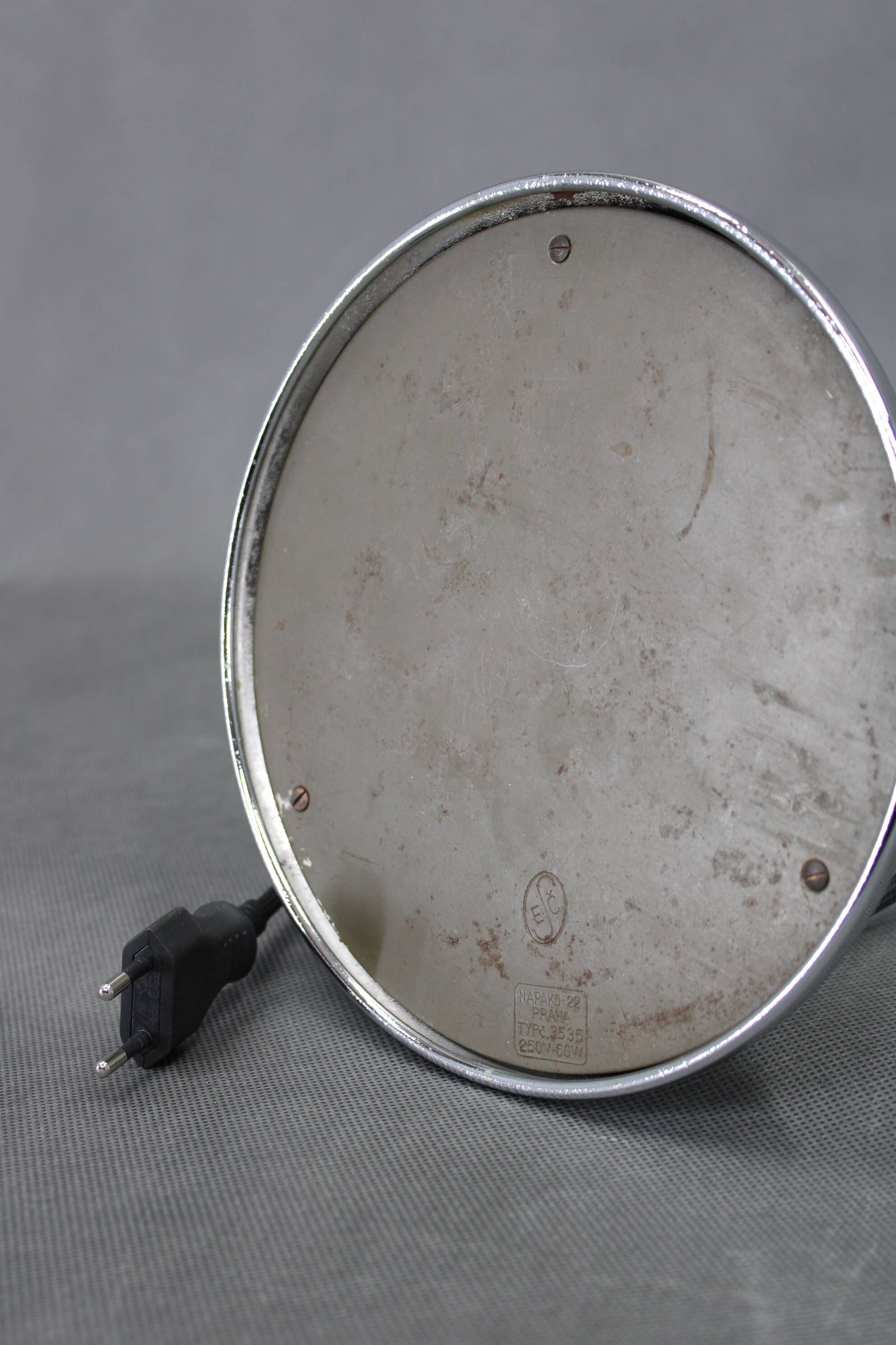 1940s Banker Lamp 3535 by Napako, Czechoslovakia