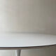 White tulip design table by Eero Saarinen for Knoll International, 1970