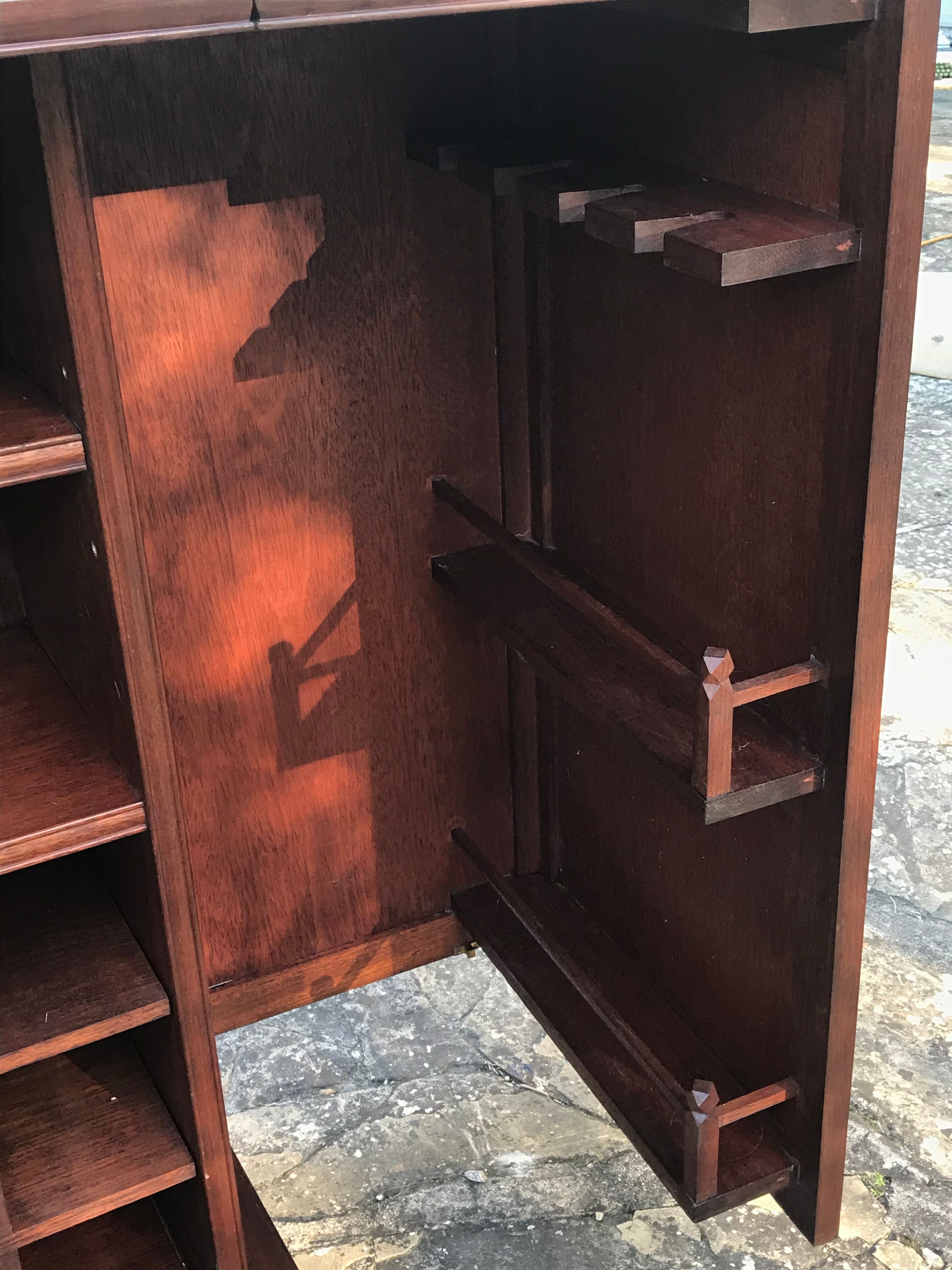 Art Deco rosewood bar