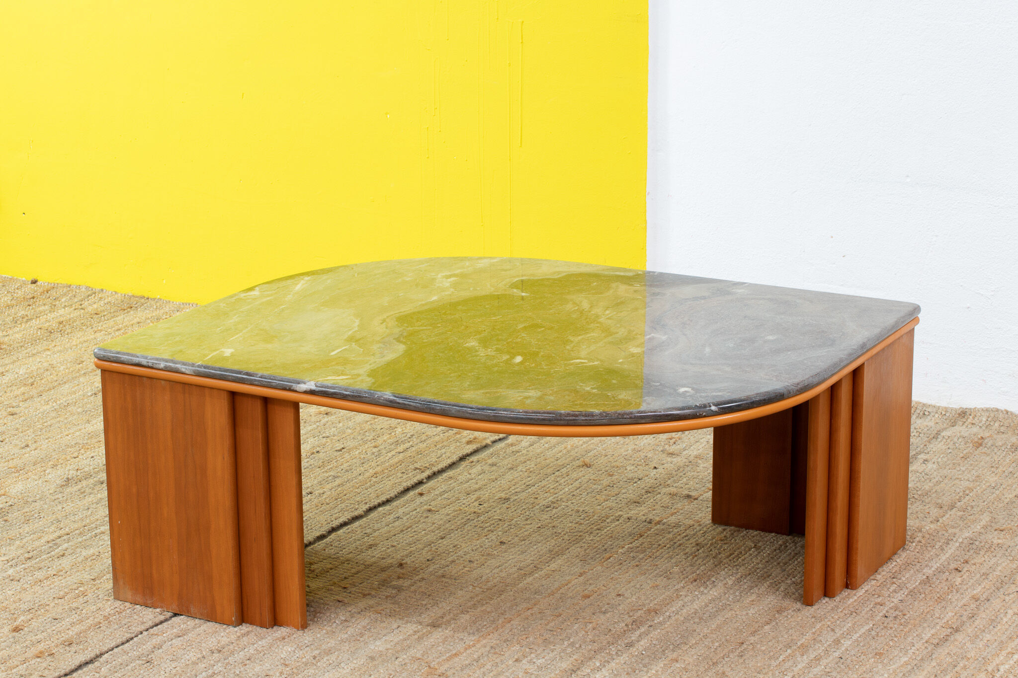 Vintage Scandinavian coffee table – 110 cm