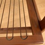 Scandinavian armchair in solid teak