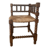 Fireplace bobbin chair