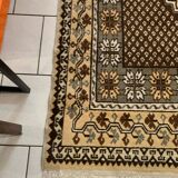 Vintage Persian oriental wool rug