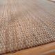 Vintage rectangular rattan and bamboo coffee table