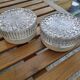 Set of 2 ceiling lights with a small bubble effect (L-0231)