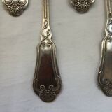 Ensemble ancien 20 couverts en métal argenté