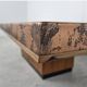 Brutalist table from the 1970s.