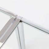 Pair vintage side tables 1970s
