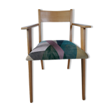 Chair with vintage Scandinavian armrests