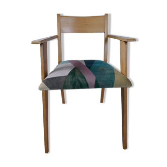 Chair with vintage Scandinavian armrests