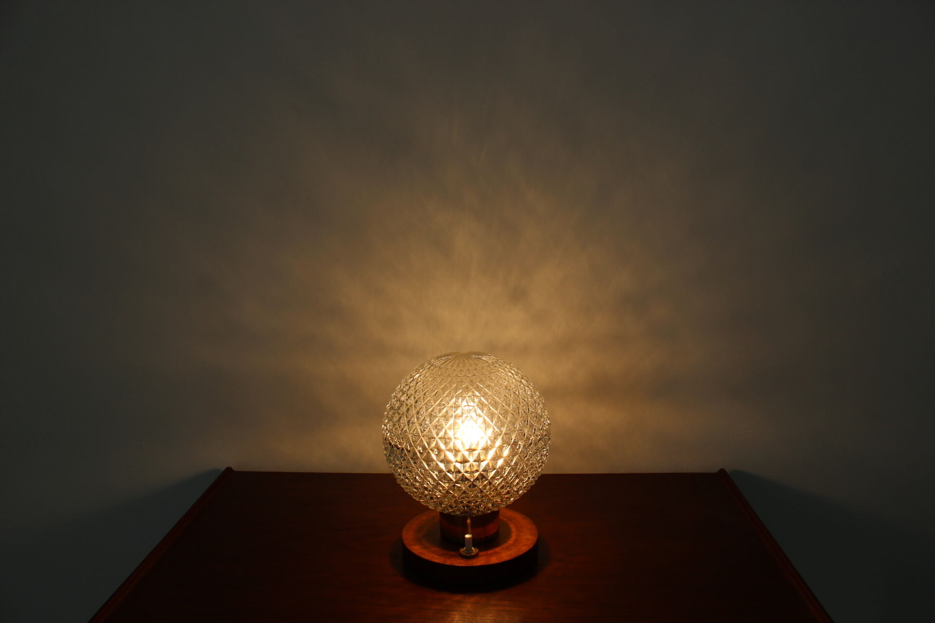 Mid-century ceiling light Kamenický Šenov Preciosa