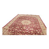 Oriental silk wool rug