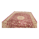 Oriental silk wool rug