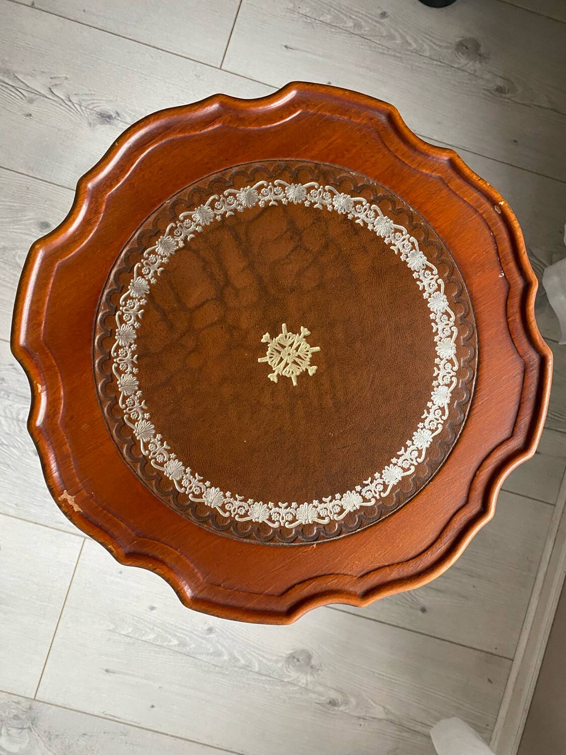 Small Empire-style tripod pedestal table