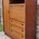 Secretary wardrobe Maison Gautier teak – multifunctional vintage furniture from the 60s