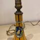 Lamp base signed HD, Henri Delcourt