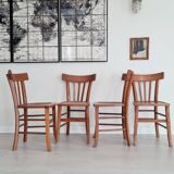 4 bistro chairs, 1940s