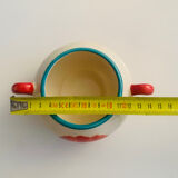 Lunéville porcelain coffee/tea service - "Poppy" collection