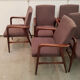 Ensemble de 8 fauteuils danois en teck