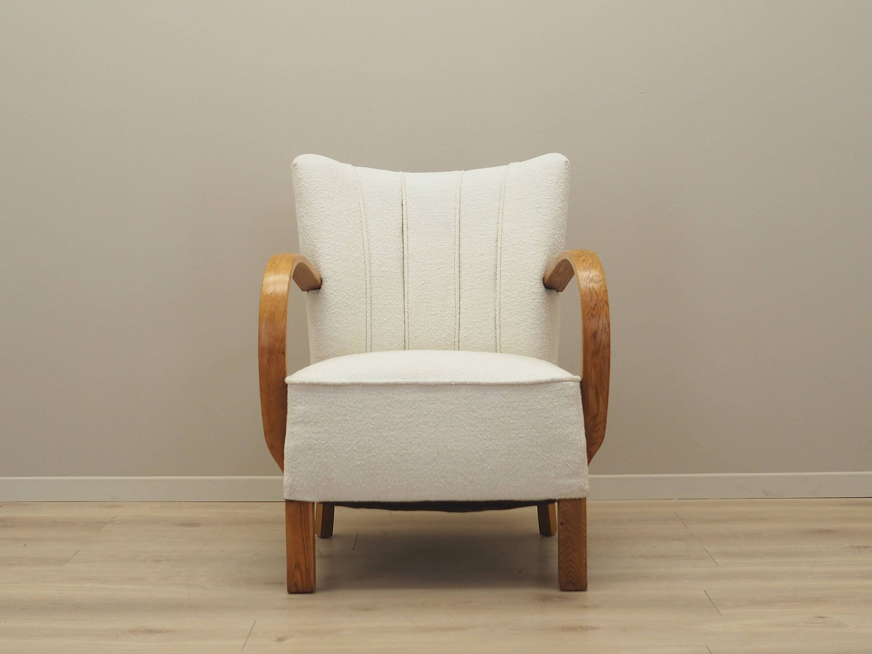 Oak armchair, Art Deco, 1950s, made in Denmark