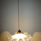 Old porcelain hanging and white opaline