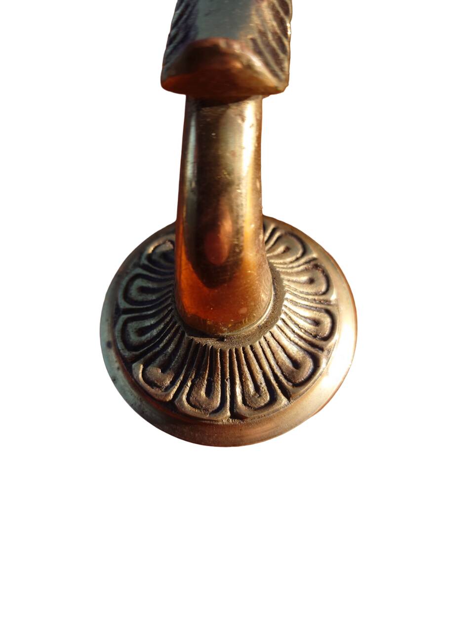 3-branched empire chandelier in bronze