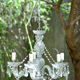 Luster with tassels
