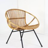 Tabouret en rotin Rohé Noordwolde 'Neerkant'