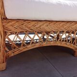 3-seater sofa, wicker, Unopiu