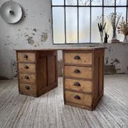 Bureau pin meuble atelier 1950