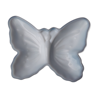 Vide poche papillon en opaline opalescent avon