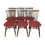 Six Baumann Tacoma chairs