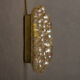 Pair of  bubble glass wall lamps by Helena Tynell for Limburg 1960